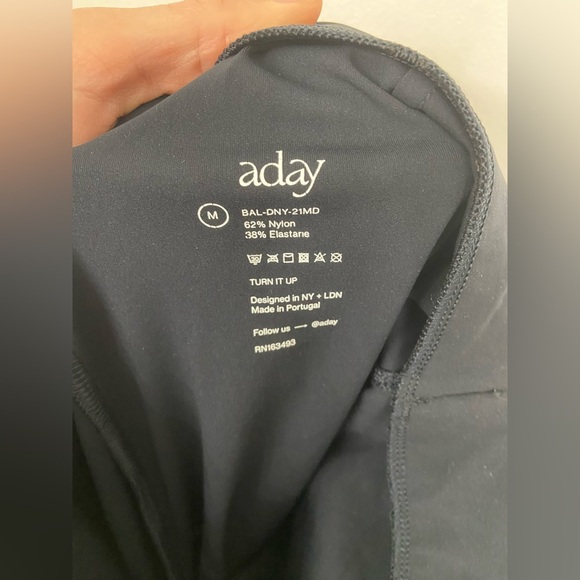 ADAY Turn it Up Pant Navy Blue Size Medium - Picture 6 of 7